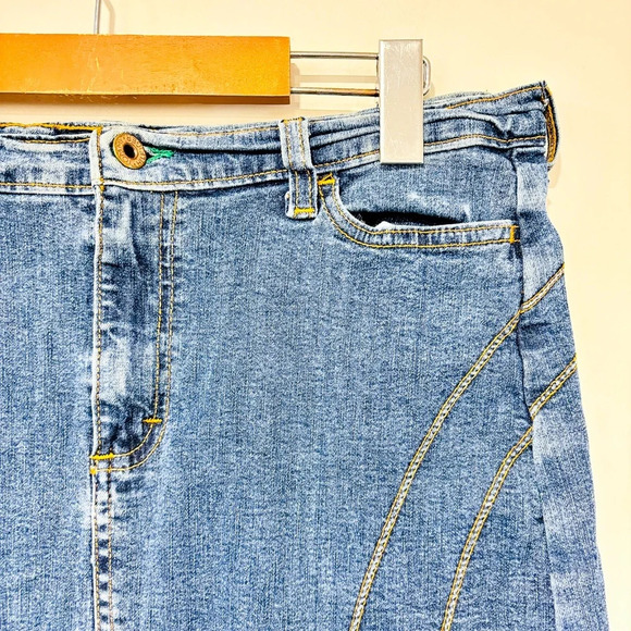 TOMMY HILFIGER Maxi denim skirt - Picture 4 of 10